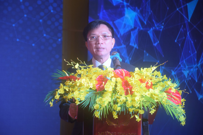 Ông Nguyễn Thanh Sơn, Chủ tịch VIPA, phát biểu tại hội nghị. Ảnh: V.Đ.T.