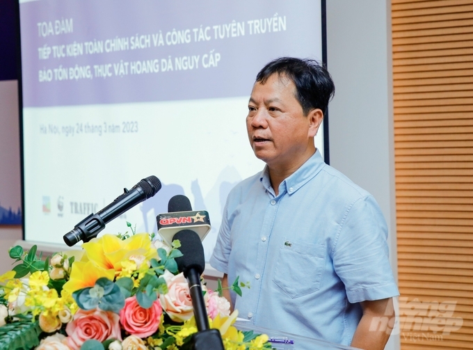 Mr. Do Quang Tung, Acting Head of the Management Board for Forestry Projects (MARD). Photo: Quang Dung.