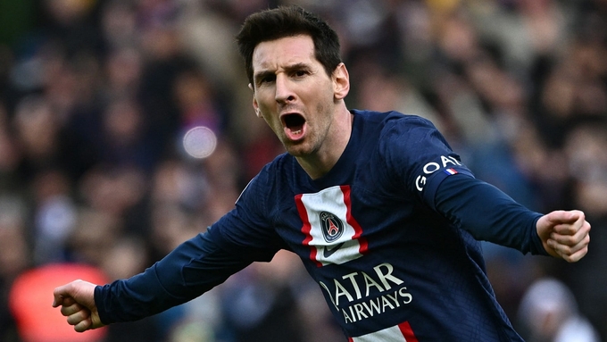 Lionel Messi hiện tại đang thuộc biên chế của PSG. Ảnh: Express.