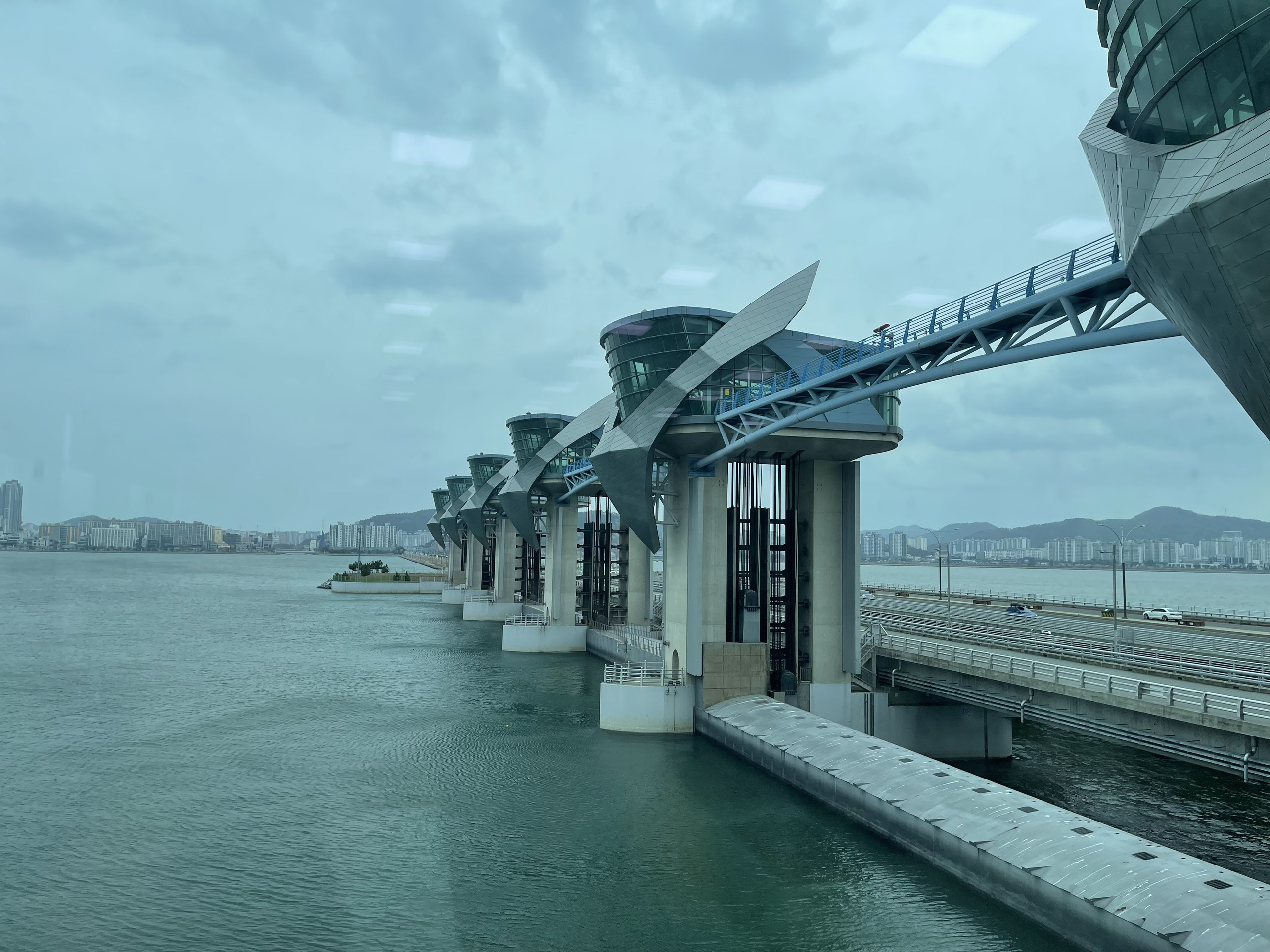 Dam system to respond to climate change on the Yeongsangang River of South Korea.