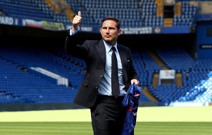 Frank Lampard tiếp tục là HLV của Chelsea. Ảnh: Dailymail.