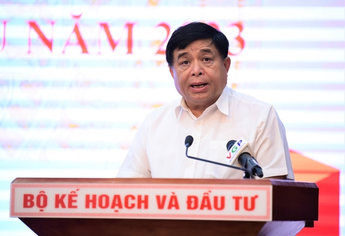 Minister of Planning and Investment Nguyen Chi Dung said that support policies for cooperatives do not meet practical needs. Photo: Pham Hieu.