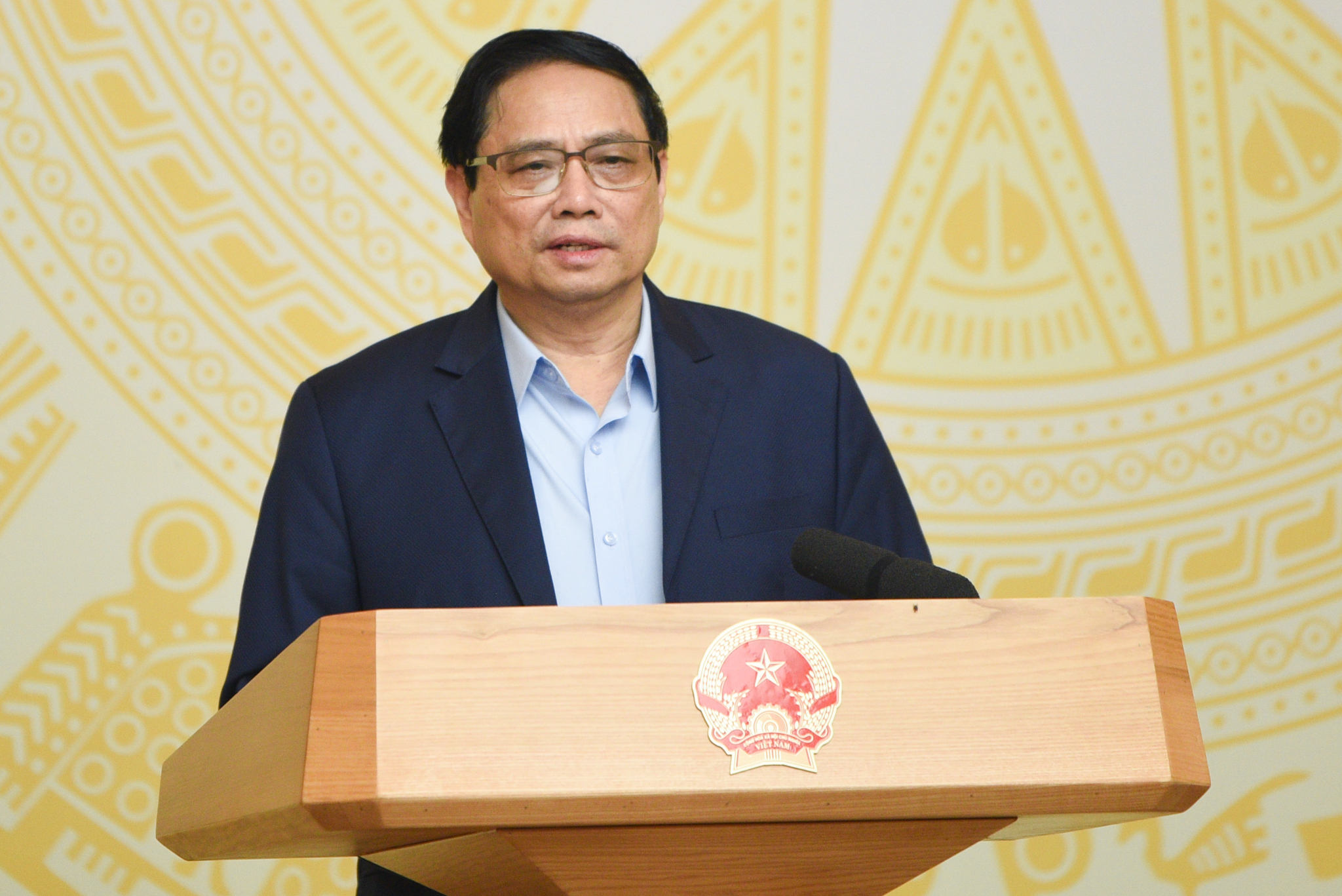 To boost the production and export of forest and aquatic products in the coming time, the Prime Minister emphasized the need to be consistent with goals and be flexible in management and organization. Photo: Tung Dinh.