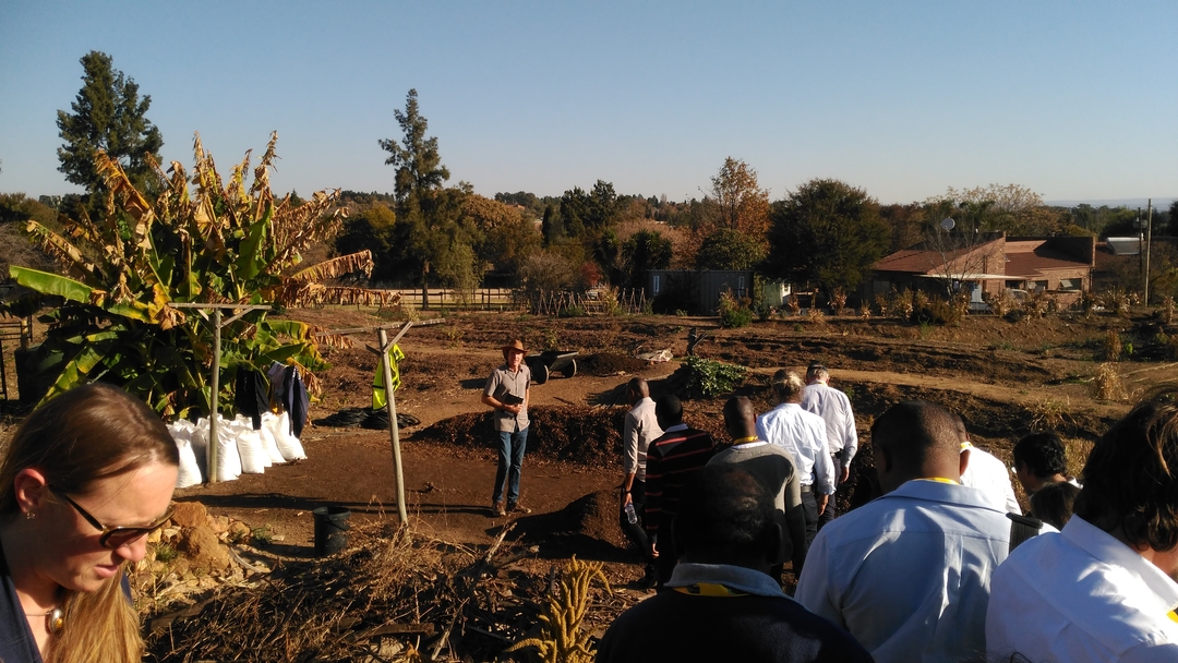 Delegates attending the first conference went on an experience trip to visit farms that practice sustainable production. Photo: One Planet.