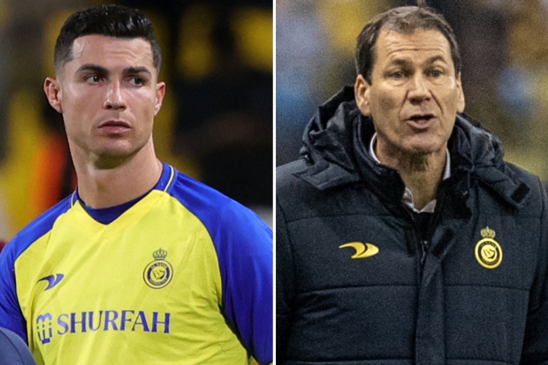 Cristiano Ronaldo lạnh lùng chia tay HLV Rudi Garcia