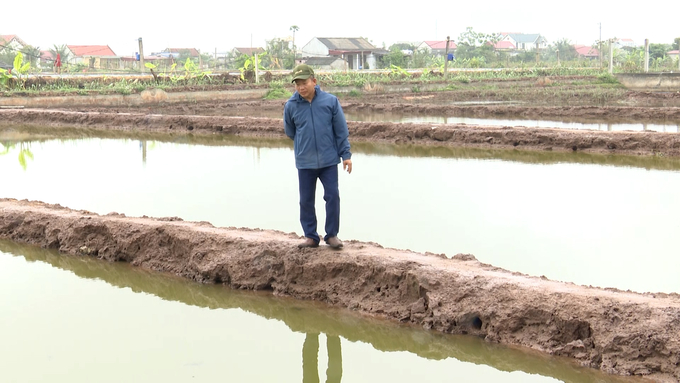 Đến nay, diện tích nuôi trồng bị thu hẹp, chưa có vùng nuôi được quy hoạch bài bản khiến những người nông dân như ông Sơn vô cùng trăn trở. Ảnh: Huy Bình.