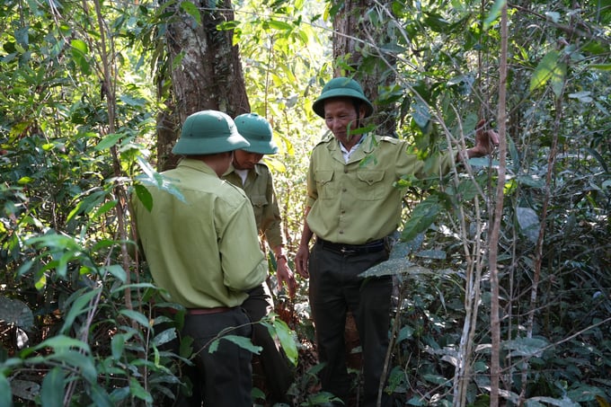 Hầu hết các chốt bảo vệ rừng tại Khu bảo tồn Nâm Nung không có sóng điện thoại, nên khi đã vào trực là cắt đứt liên hệ với người thân, đó là một trong những nguyên nhân dẫn đến gia đình họ trục trặc. Ảnh: Phúc Lập.
