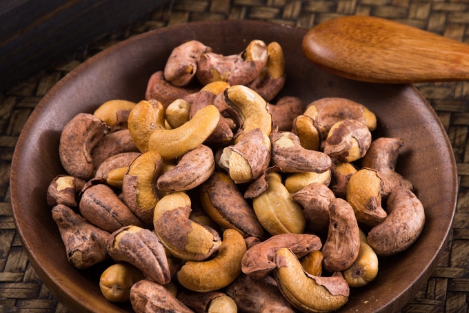 The Ministry of Agriculture and Rural Development of Vietnam has provided the Indian government with technical details regarding cashew shells and cashew kernels. Photo: TL.