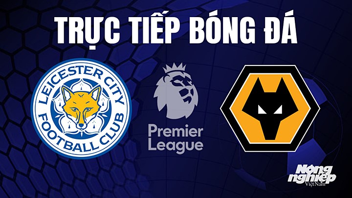 Trực tiếp bóng đá Ngoại hạng Anh giữa Leicester City vs Wolves hôm nay 22/4/2023