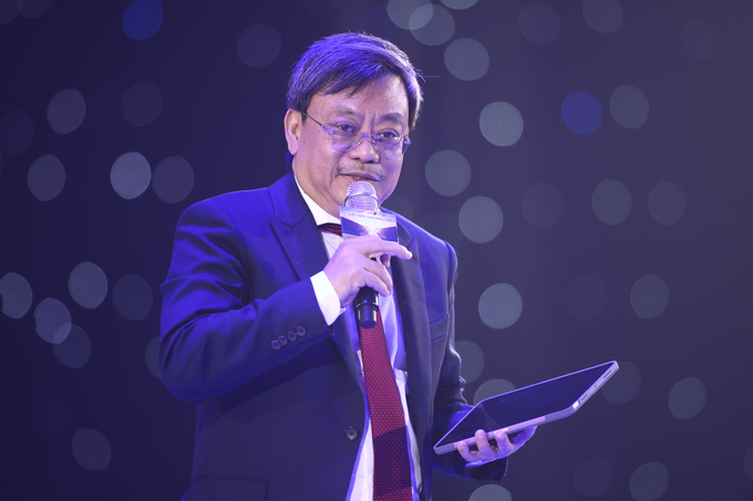 Tiến sĩ Nguyễn Đăng Quang, Chủ tịch HĐQT Masan Group, chia sẻ tại sự kiện.