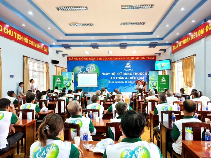 Tập huấn sử dụng thuốc BVTV An toàn và Hiệu quả tại TP. Long Khánh, Tỉnh Đồng Nai.