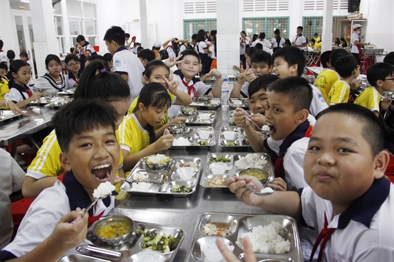 Dự án Bữa ăn học đường được Ajinomoto chú trọng phát triển và tiếp tục mở rộng đến các trường tiểu học khắp mọi miền đất nước.