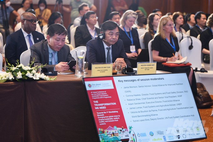 The closing session welcomed the participation of leaders of Vietnam's Ministry of Agriculture and Rural Development and a large number of international delegates. Photo: Tung Dinh.