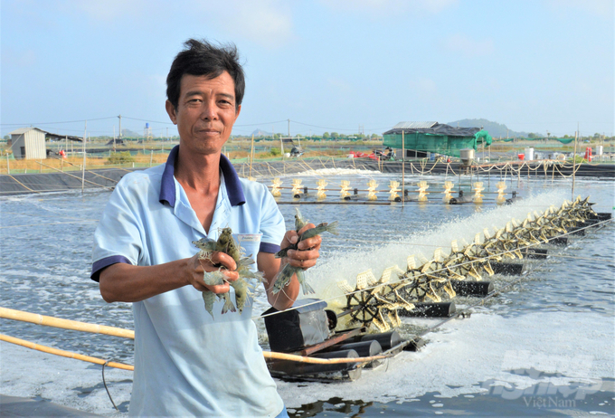 Vị trí địa lí và điều kiện tự nhiên đã tạo cho huyện Kiên Lương có lợi thế nổi bật về phát triển công nghiệp, kinh tế biển, nông nghiệp, nhất là về nuôi trồng thủy sản, giúp tăng thu nhập cho người dân. Ảnh: Trung Chánh.
