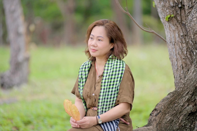 Nhà văn Nguyễn Thu Hà.