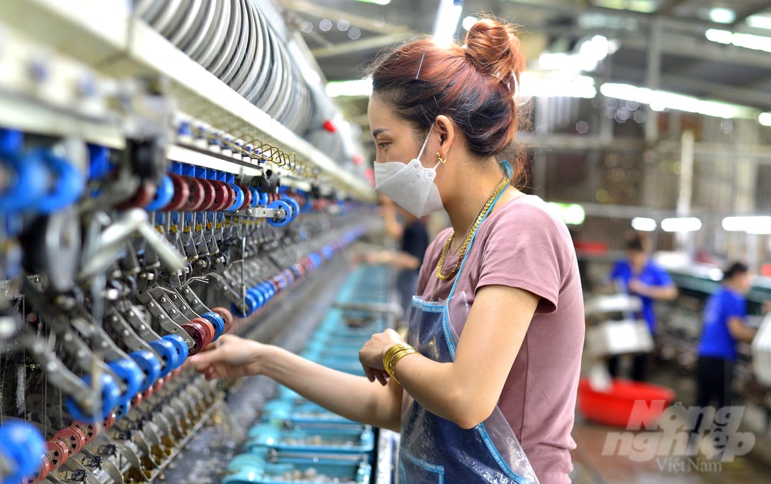 Hiện nay sản phẩm tơ, lụa của tỉnh Lâm Đồng đang được tiêu thụ rộng khắp ở các thị trường lớn trên thế giới. Ảnh: Minh Hậu.