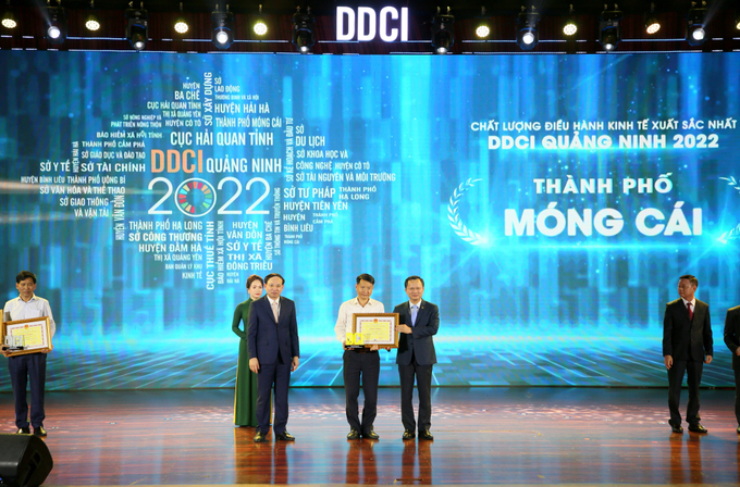 Thành phố Móng Cái xuất sắc vươn lên dẫn đầu DDCI khối các địa phương. Ảnh: Báo Quảng Ninh