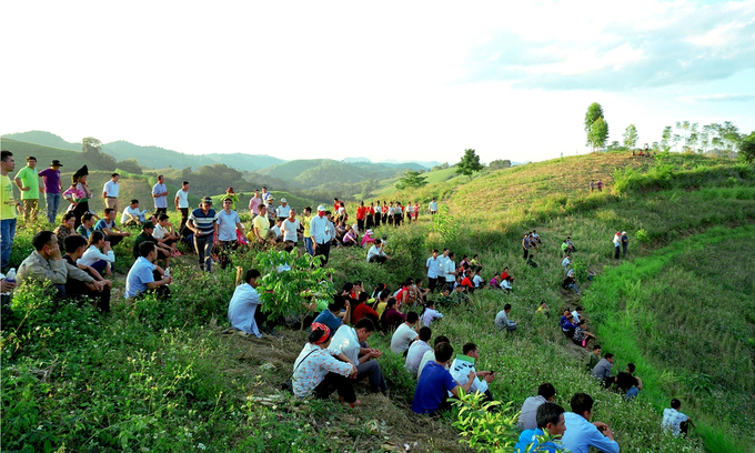 Organization of agroforestry models in the northern mountainous provinces. Photo: ICRAF.