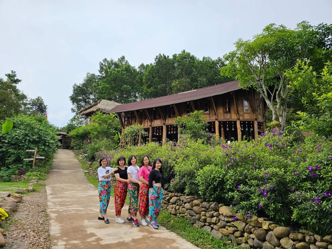 Kỳ Thượng Am Váp Farm đã trở thành điểm du lịch thu hút đông đảo du khách trải nghiệm. Ảnh: Nguyễn Thành.