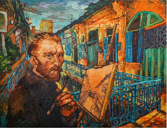 Van Gogh tác nghiệp ở Sài Gòn.