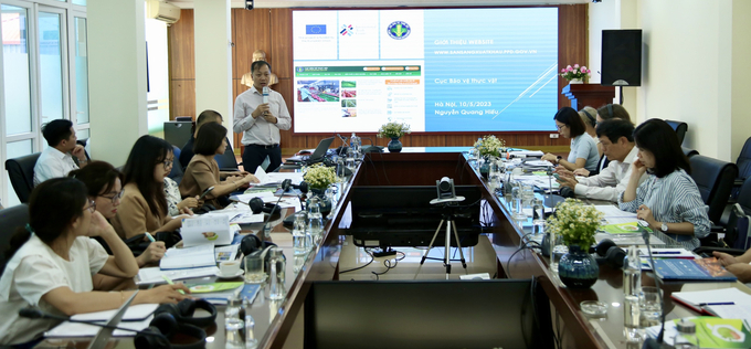 Workshop to exchange the project results of SYMST.  Photo: Lam Hung.