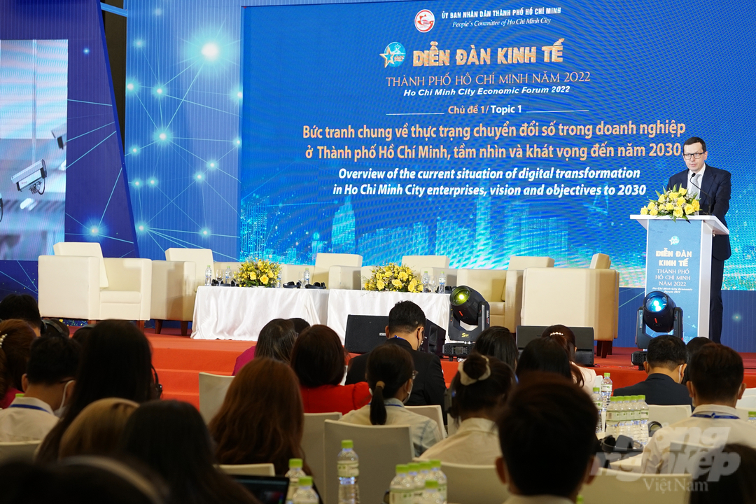 In 2022, Ho Chi Minh City will organize the 3rd HEF with the theme 'Digital Economy: Growth Engine and Future Development of Ho Chi Minh City'. Photo: Nguyen Thuy.