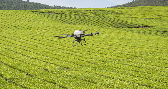 Unmanned aerial vehicles can be used to collect agricultural data.