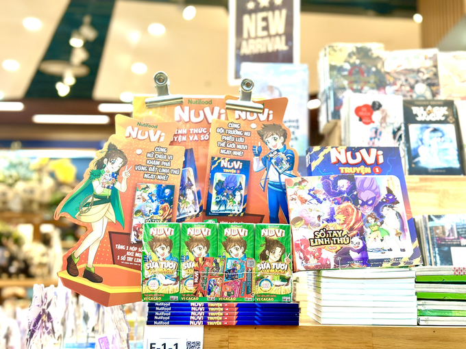 NuVi chính thức ra mắt phiên bản truyện tranh của NuVi truyện và Sổ tay linh thú như một món quà mùa hè dành tặng cho các bé.