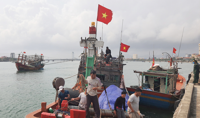 Có được sự hỗ trợ, đội tàu hậu cần nghề cá Quảng Bình sẽ hoạt động hiệu quả hơn. Ảnh: T.Phùng.