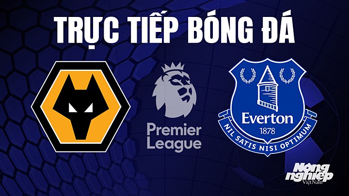 Trực tiếp bóng đá Ngoại hạng Anh giữa Everton vs Wolves hôm nay 26/8/2023