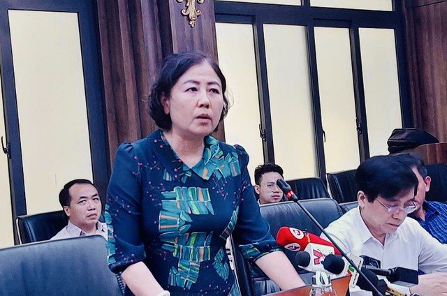 Ms. Nguyen Thu Thuy, Deputy Director of the Department of Animal Health. Photo: PH.