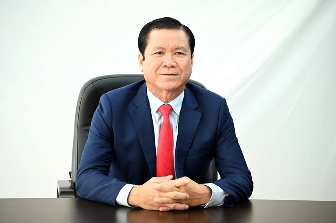 Mr. Le Thanh Hung, General Director of Vietnam Rubber Group. Photo: Thanh Son.