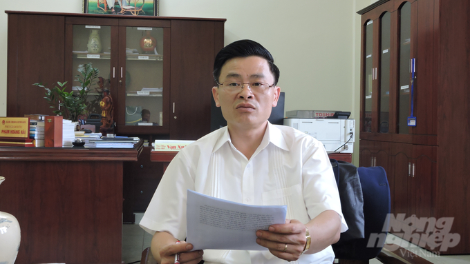 Ông Phạm Hoàng Hải, Phó Giám đốc Sở LĐ-TB&XH Thái Nguyên cho rằng, để hạn chế trục lợi BHTN thì cần phải thực hiện đồng bộ nhiều giải pháp. Ảnh: Toán Nguyễn.