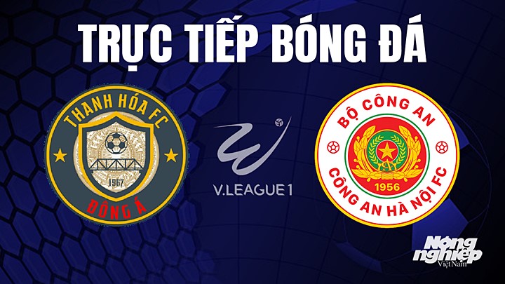 Trực tiếp bóng đá V-League 2023 giữa CAHN vs Thanh Hóa hôm nay 27/8/2023