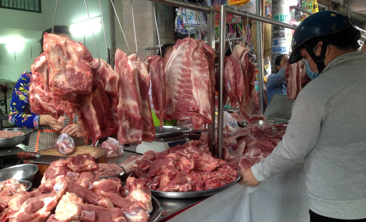 Các tác động vào hành vi tại chợ truyền thống có thể giúp thịt lợn giảm tỷ lệ nhiễm vi khuẩn.