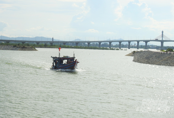 Dự án Cửa Hội - Xuân Phổ đã hoàn thành đưa vào vận hành. Ảnh: Thanh Nga.