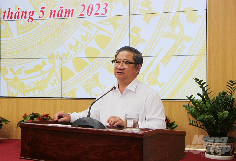 Ông Trần Việt Trường, Chủ tịch UBND TP Cần Thơ. Ảnh: Hồ Thảo.