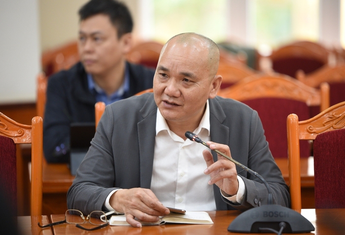 Mr. To Van Quang, Vice Chairman of Vietnam - China Business Association in Guangxi. Photo: Tung Dinh.