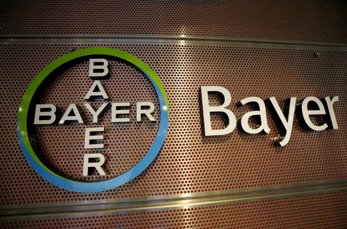 Logo of Bayer AG is pictured at the annual results news conference of the German drugmaker in Leverkusen, Germany February 27, 2019. Photo: REUTERS/Wolfgang Rattay