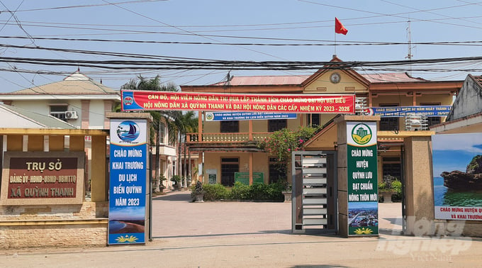 Hàng loạt sai phạm về quản lý đất đai xảy ra tại xã Quỳnh Thanh nhưng chưa được xử lý triệt để. Ảnh: Võ Thanh Mai. 