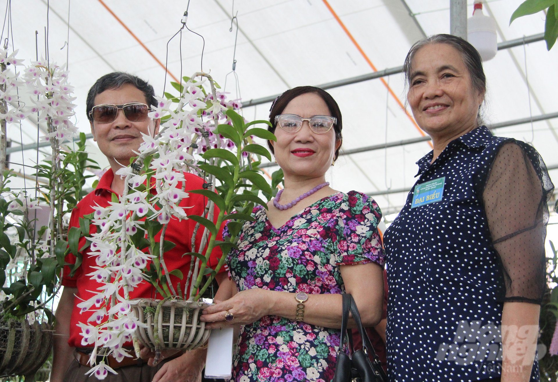 Triển lãm hoa lan tỉnh Thái Nguyên mở rộng lần thứ 2 thu hút hơn 500 tác phẩm hoa lan tham dự. Ảnh: Nguyễn Hoàn.
