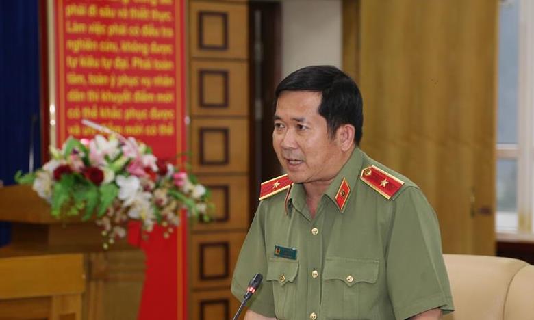 Thiếu tướng Đinh Văn Nơi - Giám đốc Công an tỉnh Quảng Ninh.