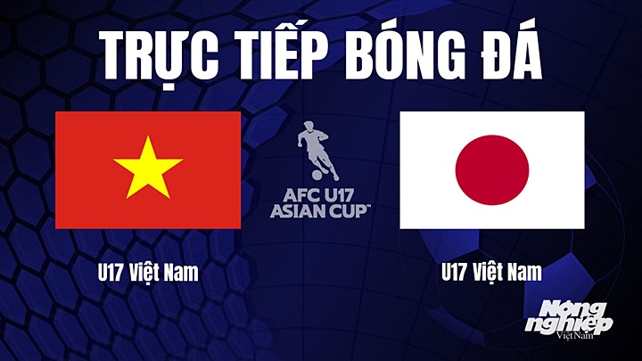 Trực tiếp bóng đá U17 Châu Á 2023 giữa Việt Nam vs Nhật Bản hôm nay 20/6/2023