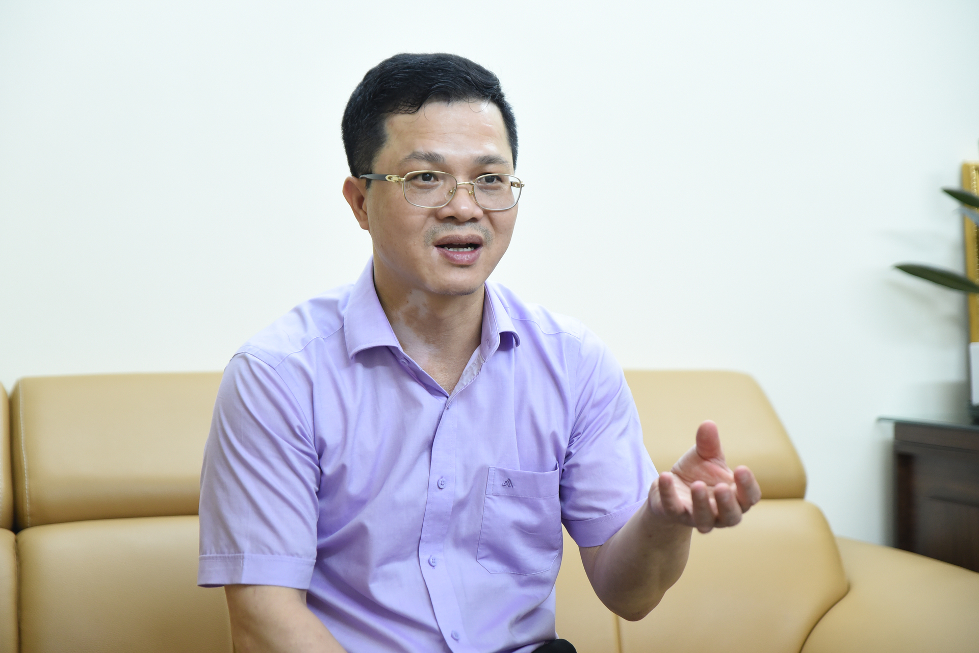 Director of the Department of Animal Health Nguyen Van Long (MARD). Photo: Tung Dinh.