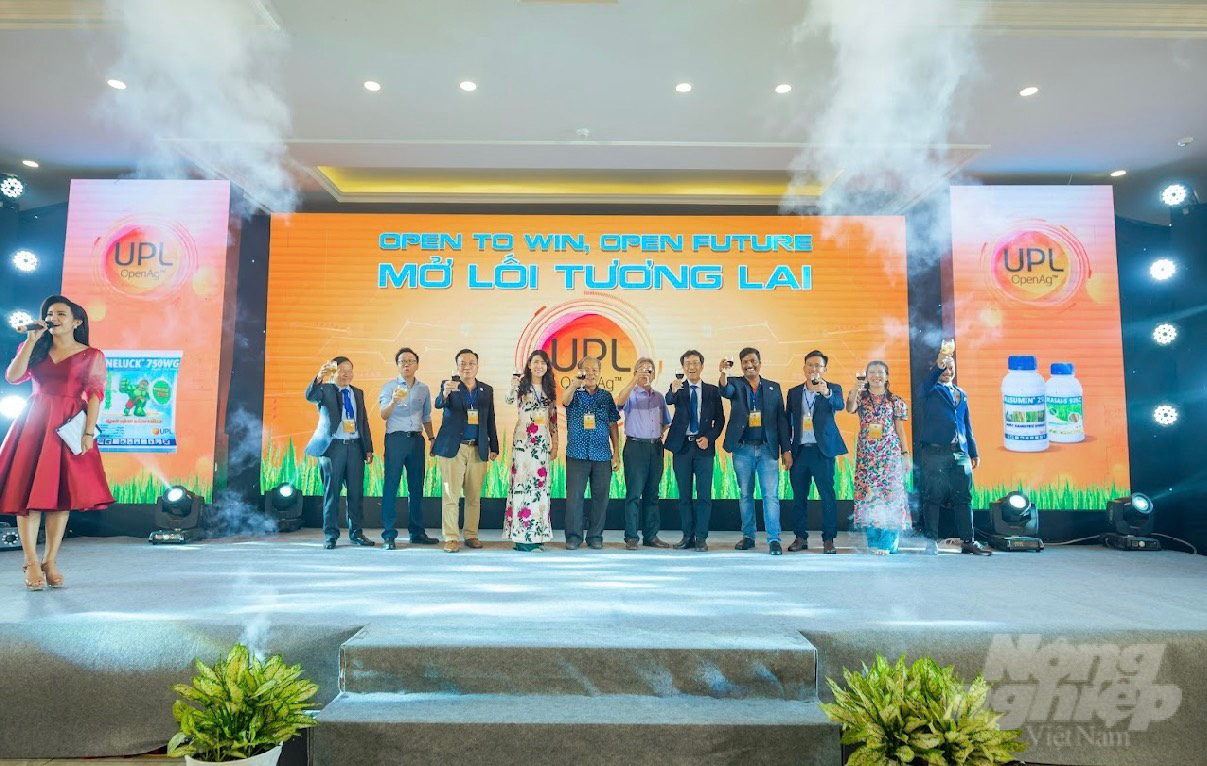 Với thông điệp 'Mở lối tương lai', UPL Việt Nam luôn mở cửa đón nhận những đối tác mới, cung cấp giải pháp bền vững, không ngừng vươn tầm trở thành một biểu tượng cho sự phát triển. Ảnh: Công ty UPL Việt Nam.