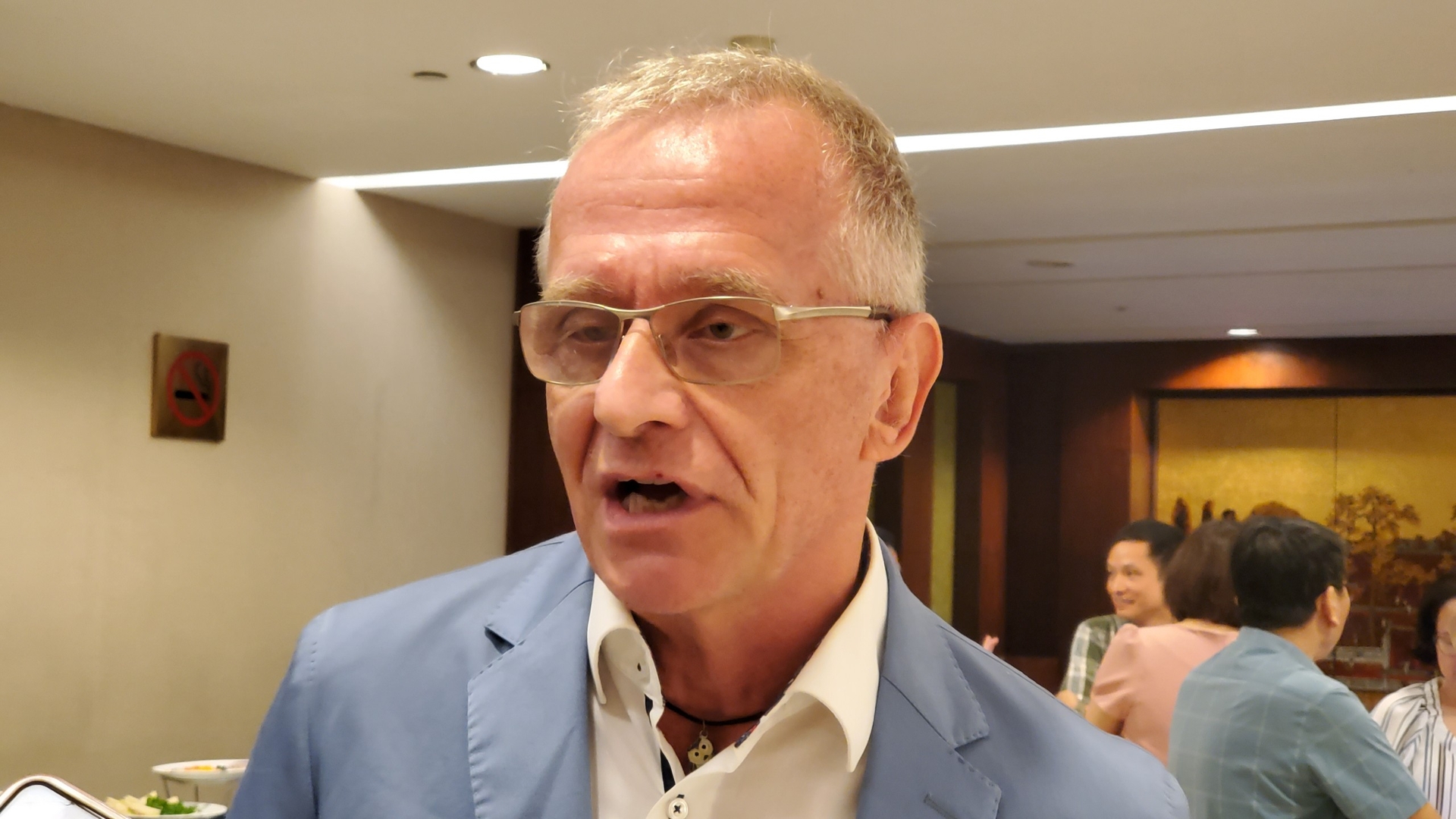 Fred Unger, the regional representative at ILRI in East and Southeast Asia spoke to VAN reporters. 