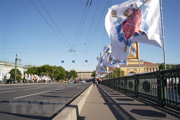 Thành phố St. Petersburg. Ảnh: Duy Trinh/TTXVN.