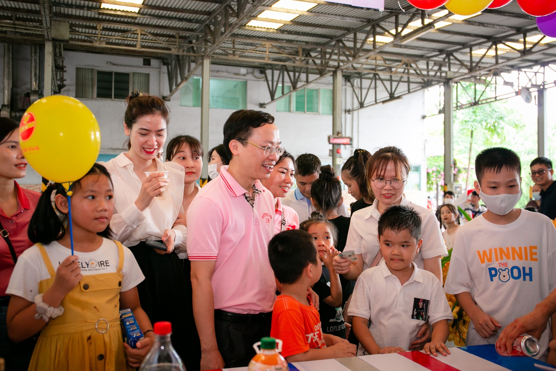 Trẻ em tham gia Ngày hội gia đình C.P. 2023.