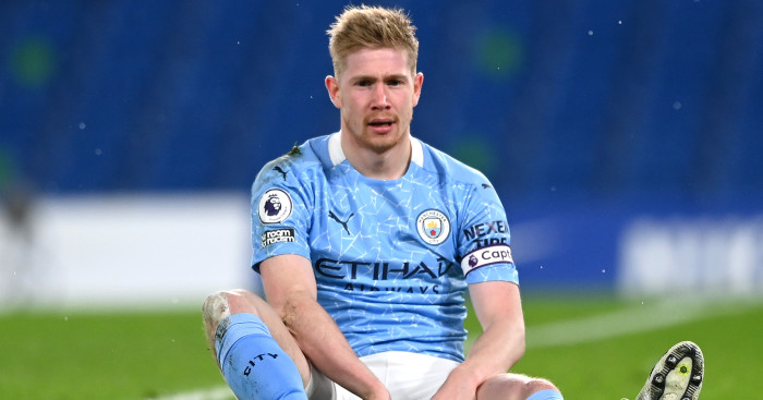 Man City nguy cơ mất nhạc tưởng Kevin De Bruyne dài hạn. Ảnh: Dailymail.