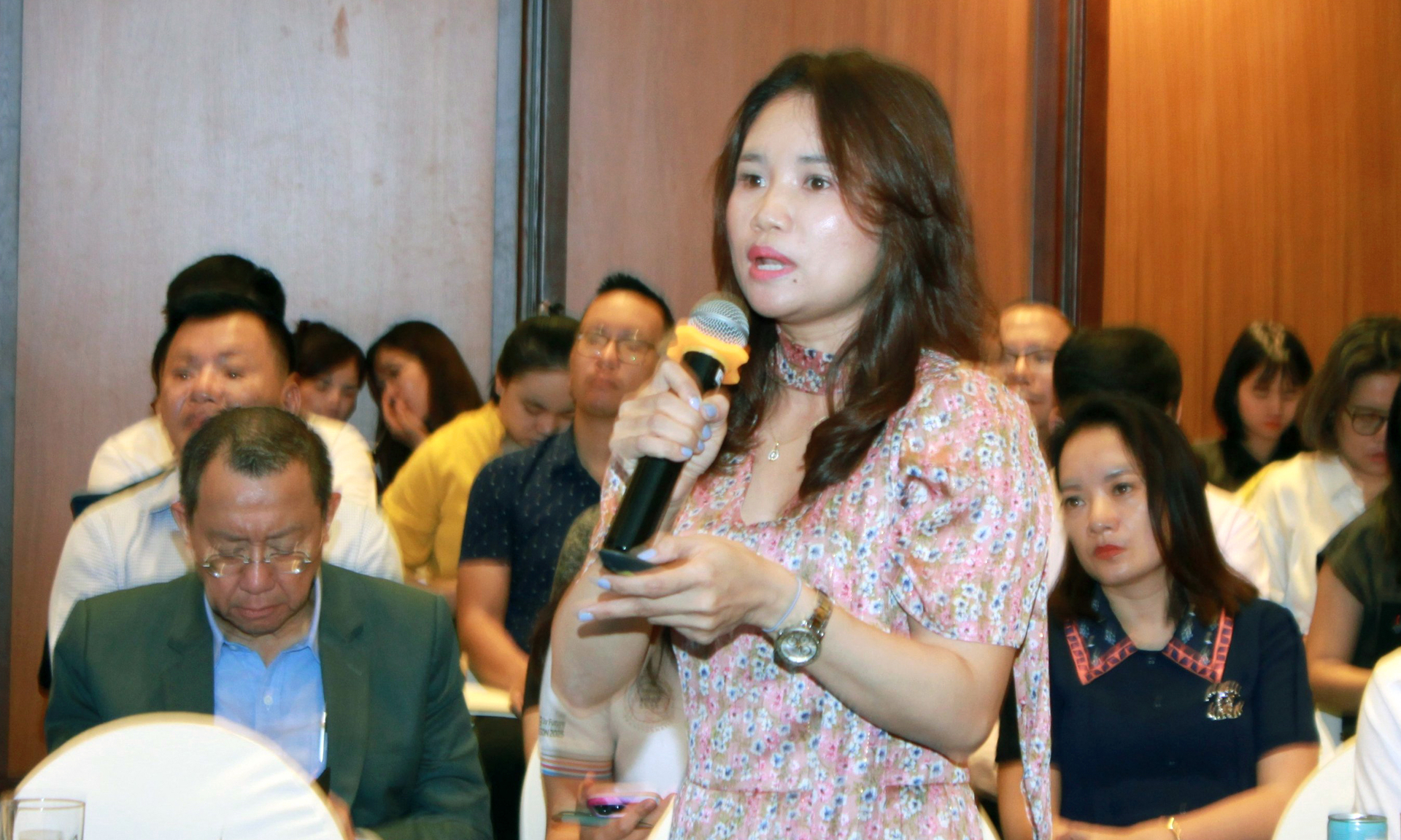 Bà Chu Thị Vân Anh, Phó Chủ tịch VBA đề xuất một số hướng áp dụng Fs trong thời gian tới.